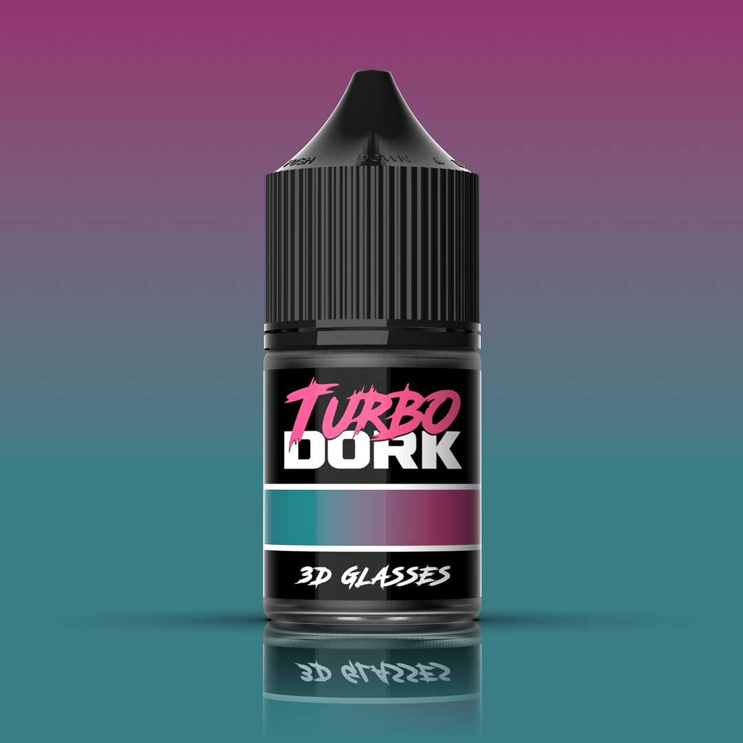 3D Glasses TurboShift Acrylic Paint 22ml Bottle color swatch