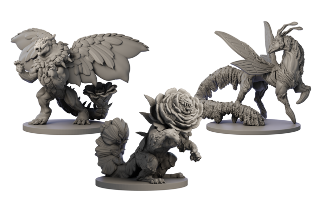 The Field Guide To Floral Dragons: Dragon Florist’s - Miniatures (Plastic Minis)