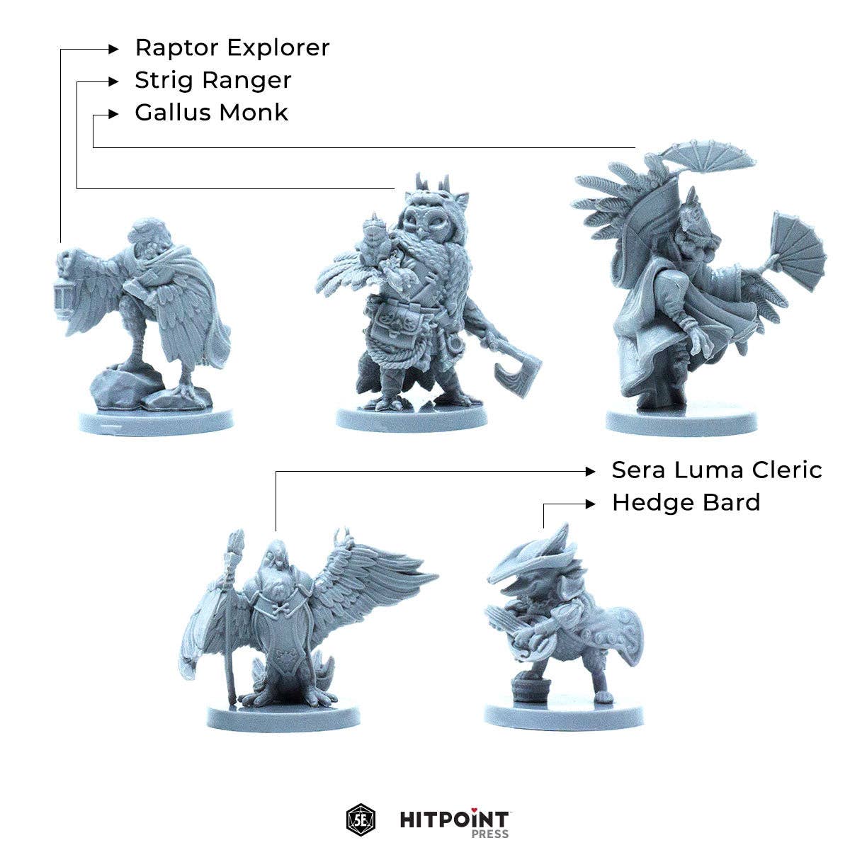 Humblewood: Citizens of Alderheart  - Miniatures (Plastic Minis)