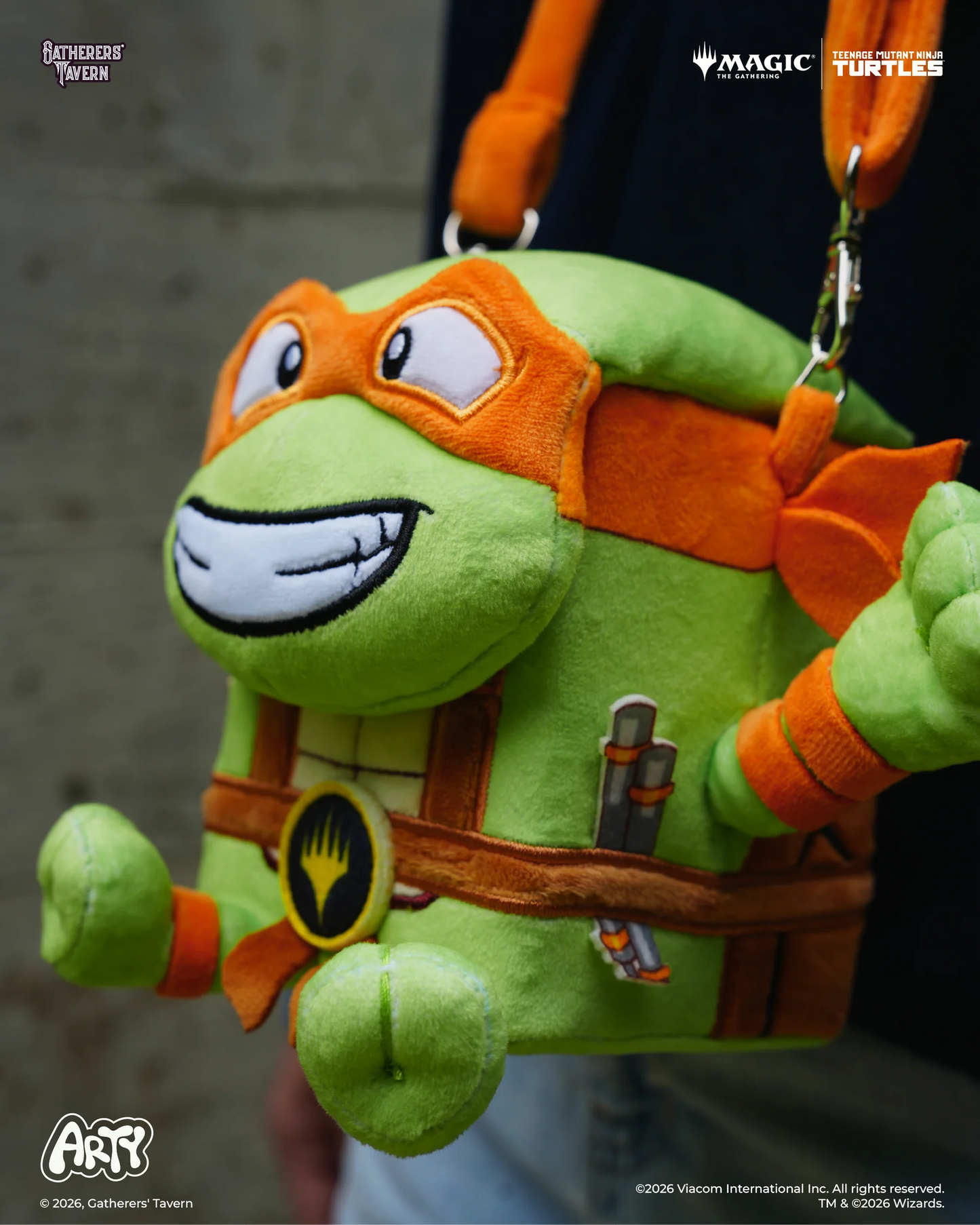 Gatherers' Tavern: Magic The Gathering x Teenage Mutant Ninja Turtles - Michelangelo Arty Box