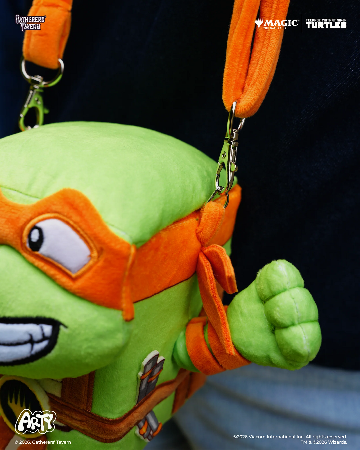 Gatherers' Tavern: Magic The Gathering x Teenage Mutant Ninja Turtles - Michelangelo Arty Box