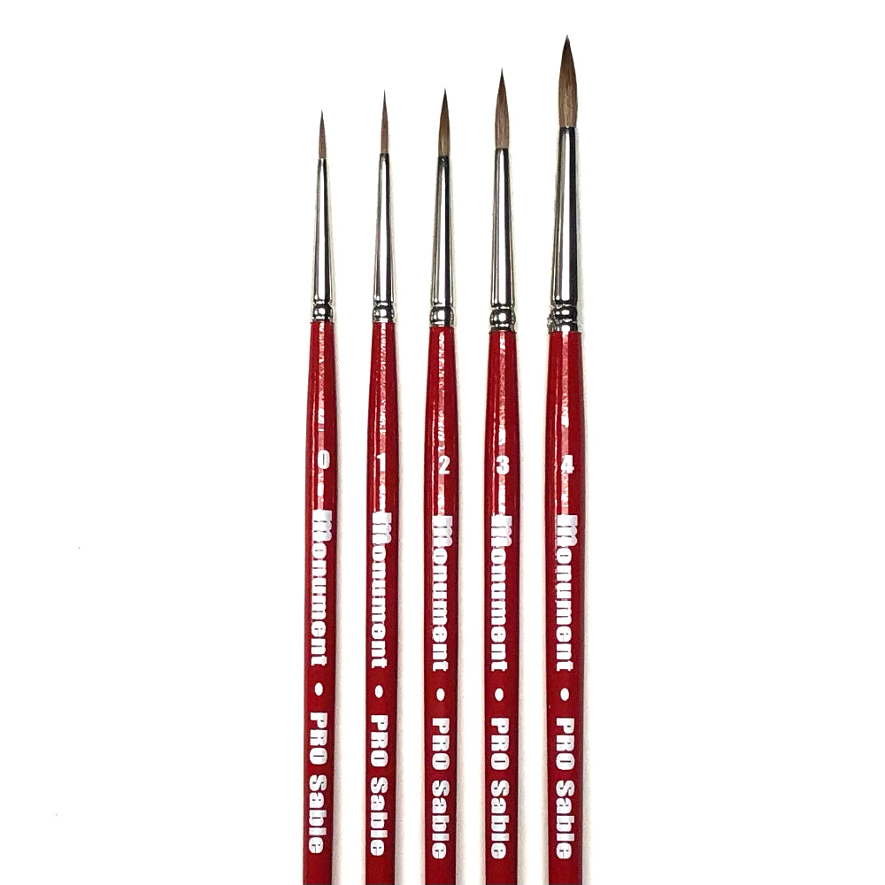Pro Sable Brush Set