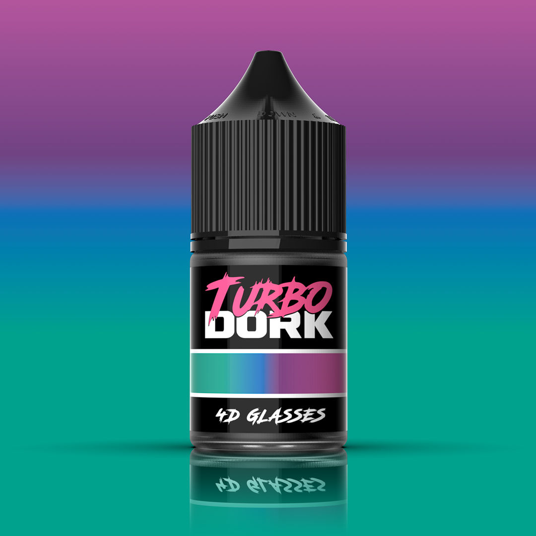 4D Glasses TurboShift Acrylic Paint 22ml Bottle color swatch