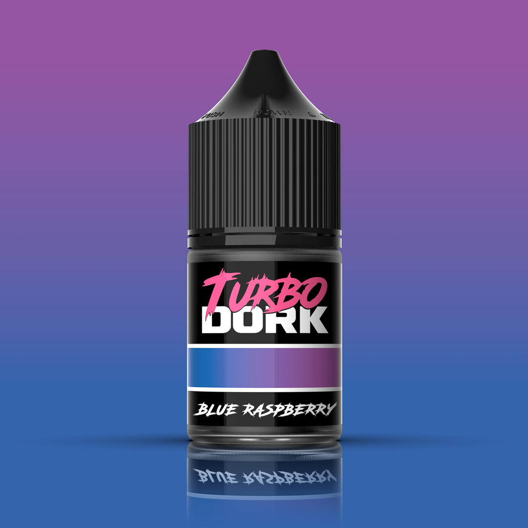 Blue Raspberry TurboShift Acrylic Paint 22ml Bottle color swatch