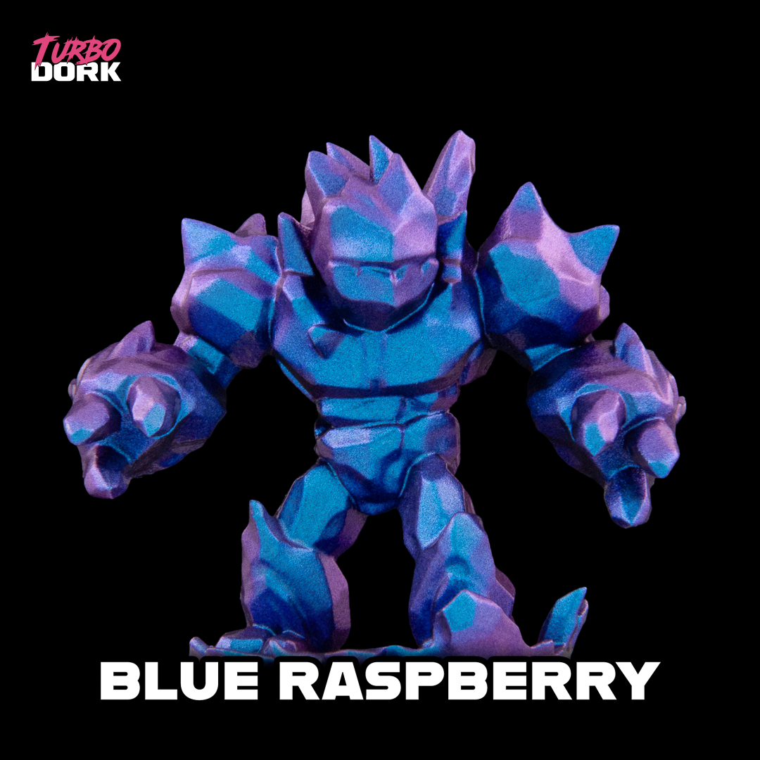 Blue Raspberry TurboShift Acrylic Paint 22ml Bottle color swatch