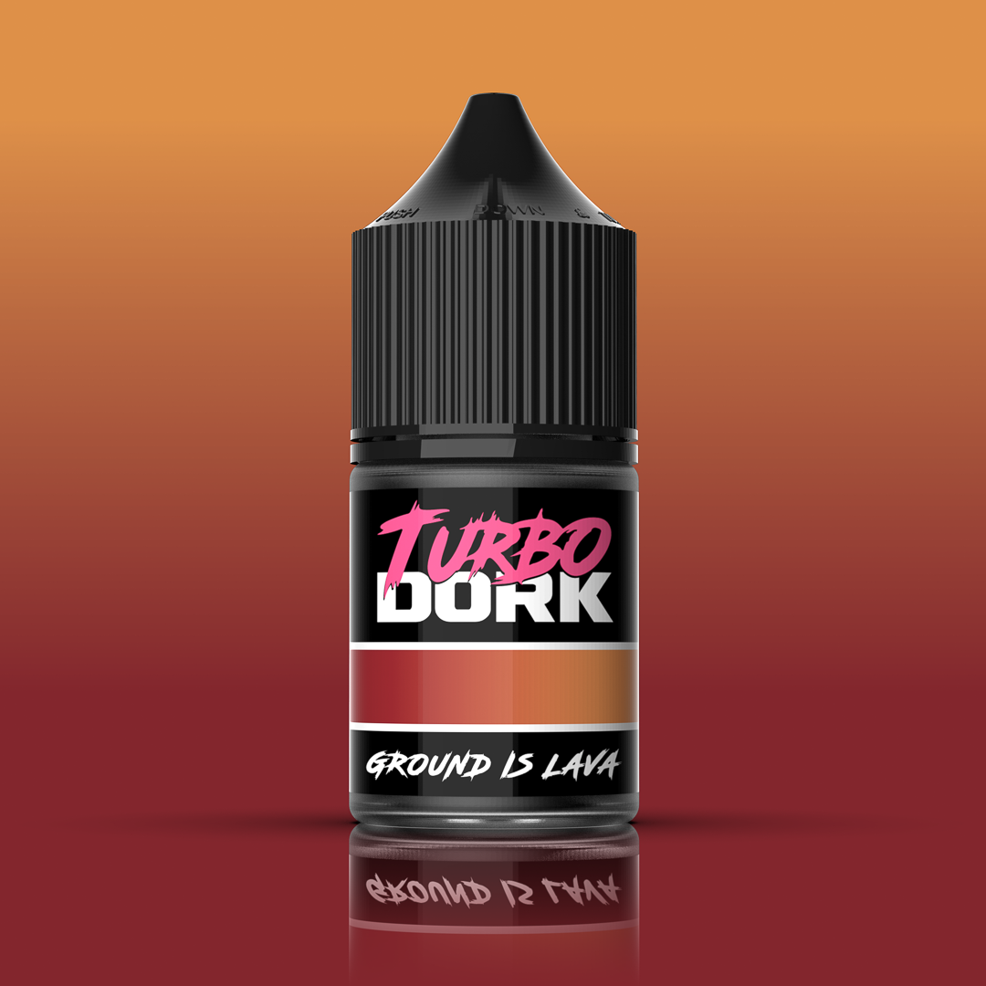 Ground Is Lava TurboShift Acrylic Paint 22ml Bottle color swatch