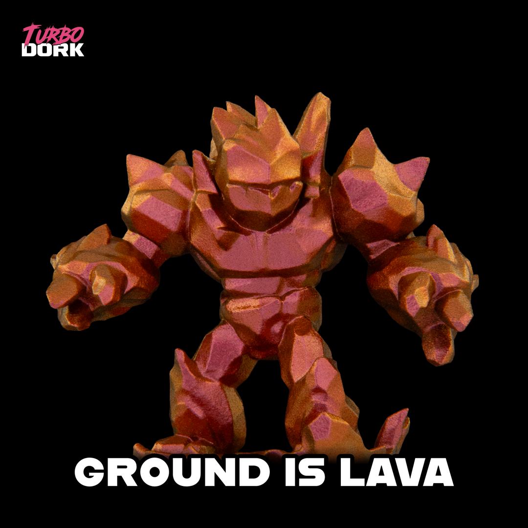 Ground Is Lava TurboShift Acrylic Paint 22ml Bottle color swatch