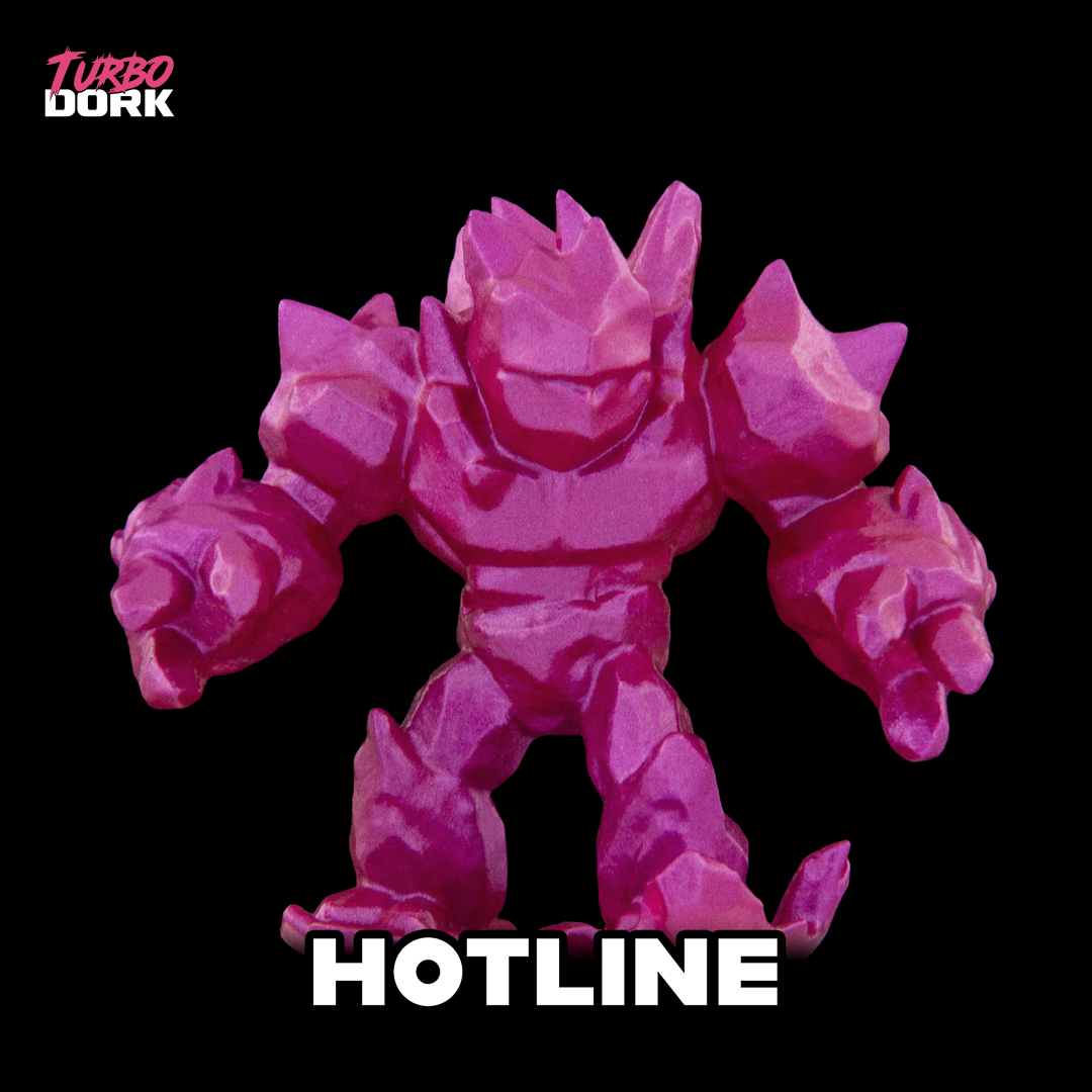 Hotline Metallic Acrylic Paint 22ml Bottle color swatch