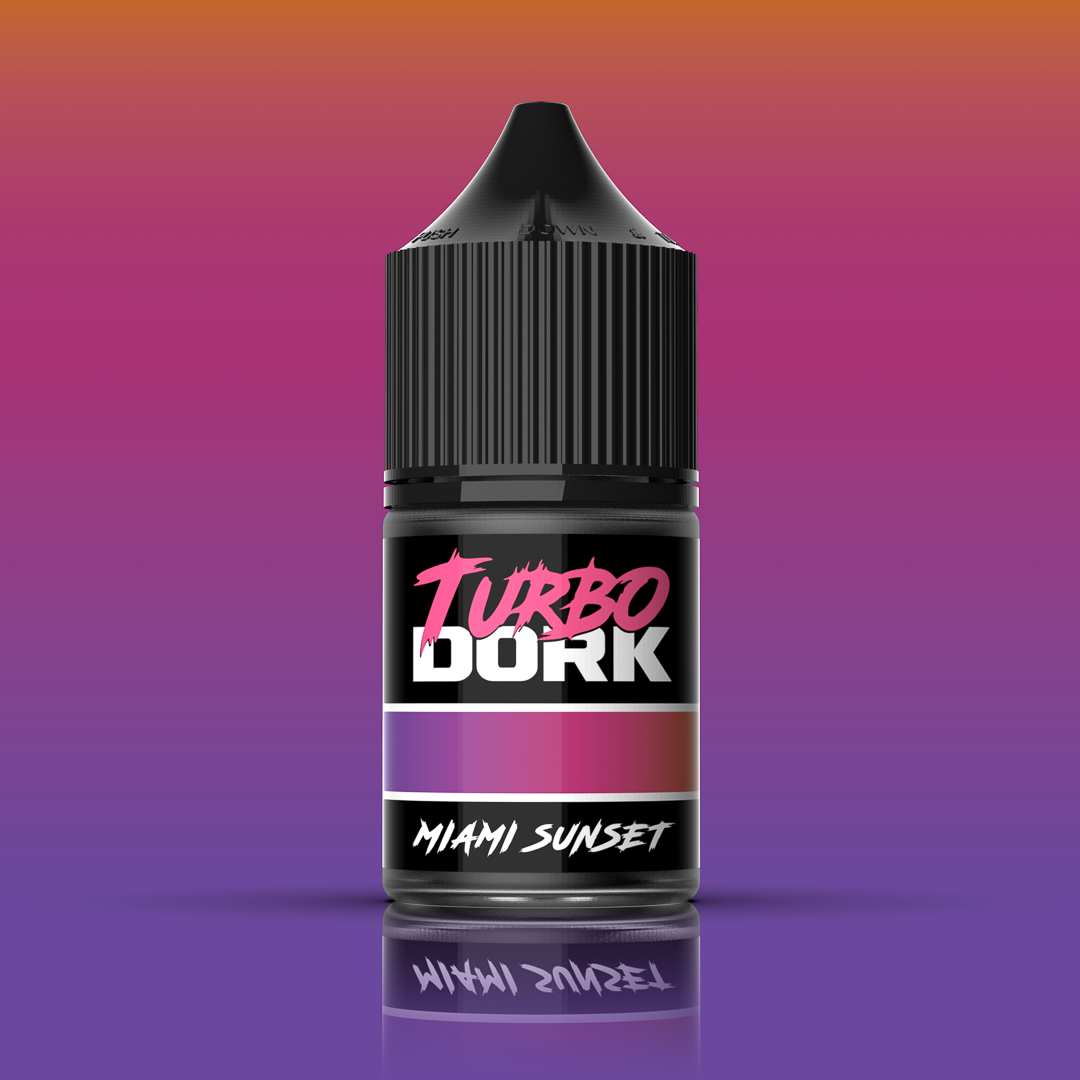 Miami Sunset TurboShift Acrylic Paint 22ml Bottle color swatch