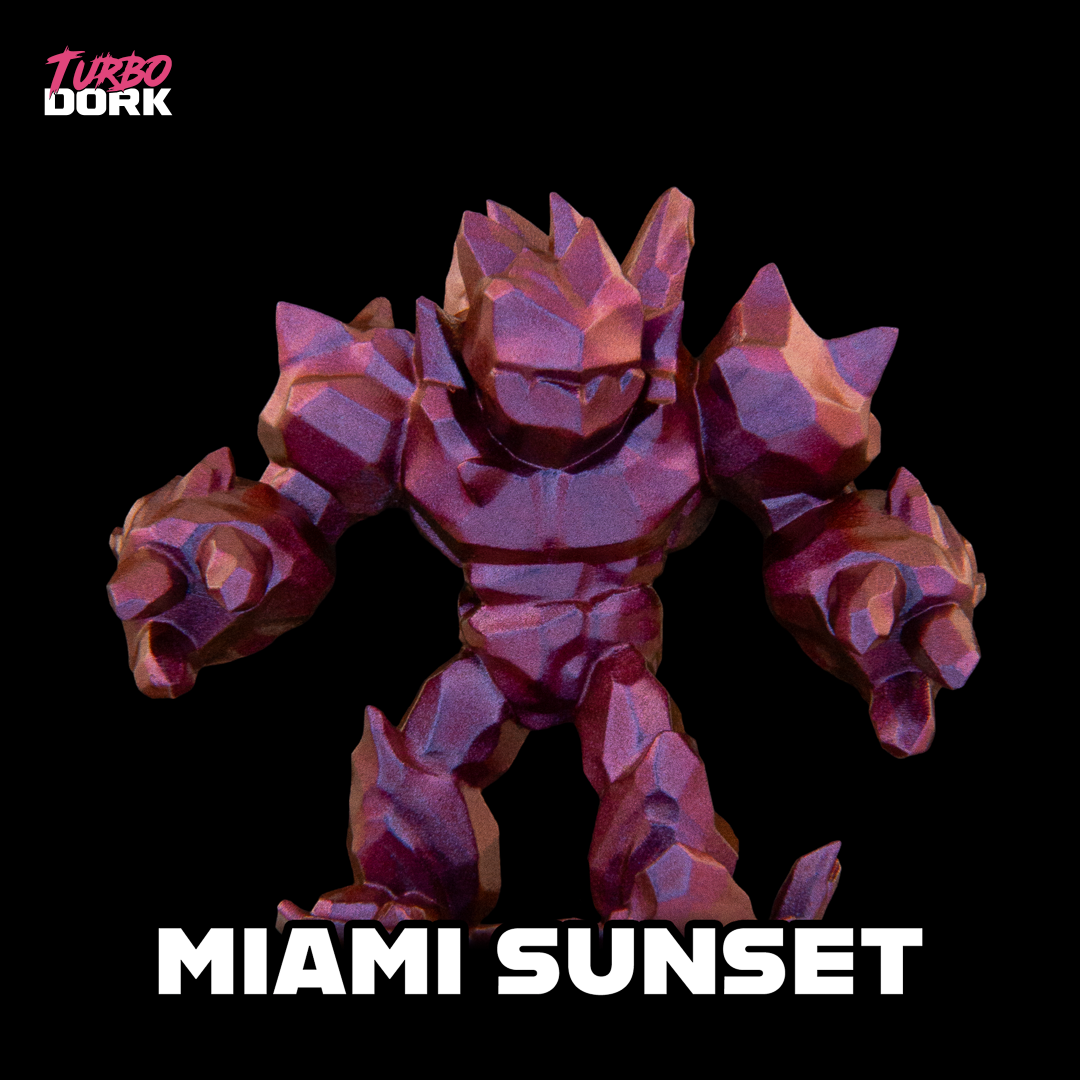 Miami Sunset TurboShift Acrylic Paint 22ml Bottle color swatch