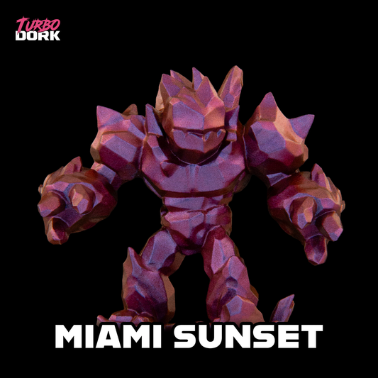 Miami Sunset TurboShift Acrylic Paint 22ml Bottle color swatch