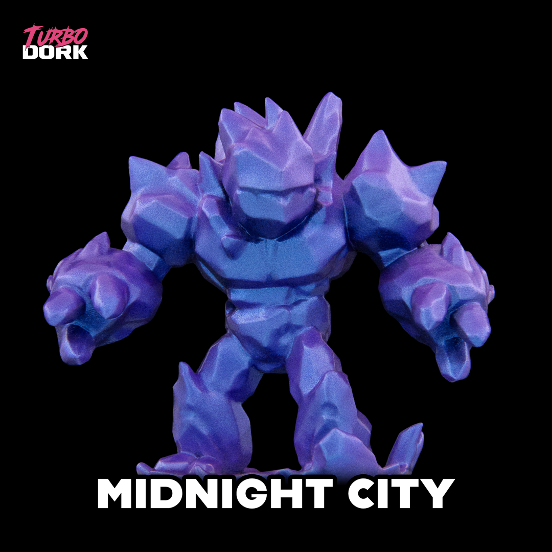 Midnight City ZeniShift Acrylic Paint 22ml Bottle color swatch