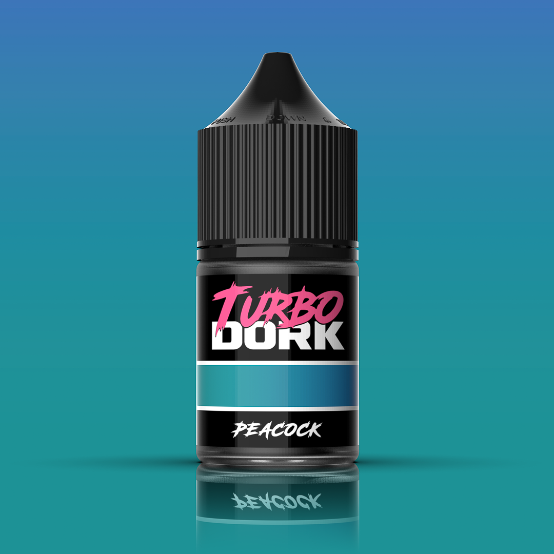 Peacock TurboShift Acrylic Paint 22ml Bottle color swatch