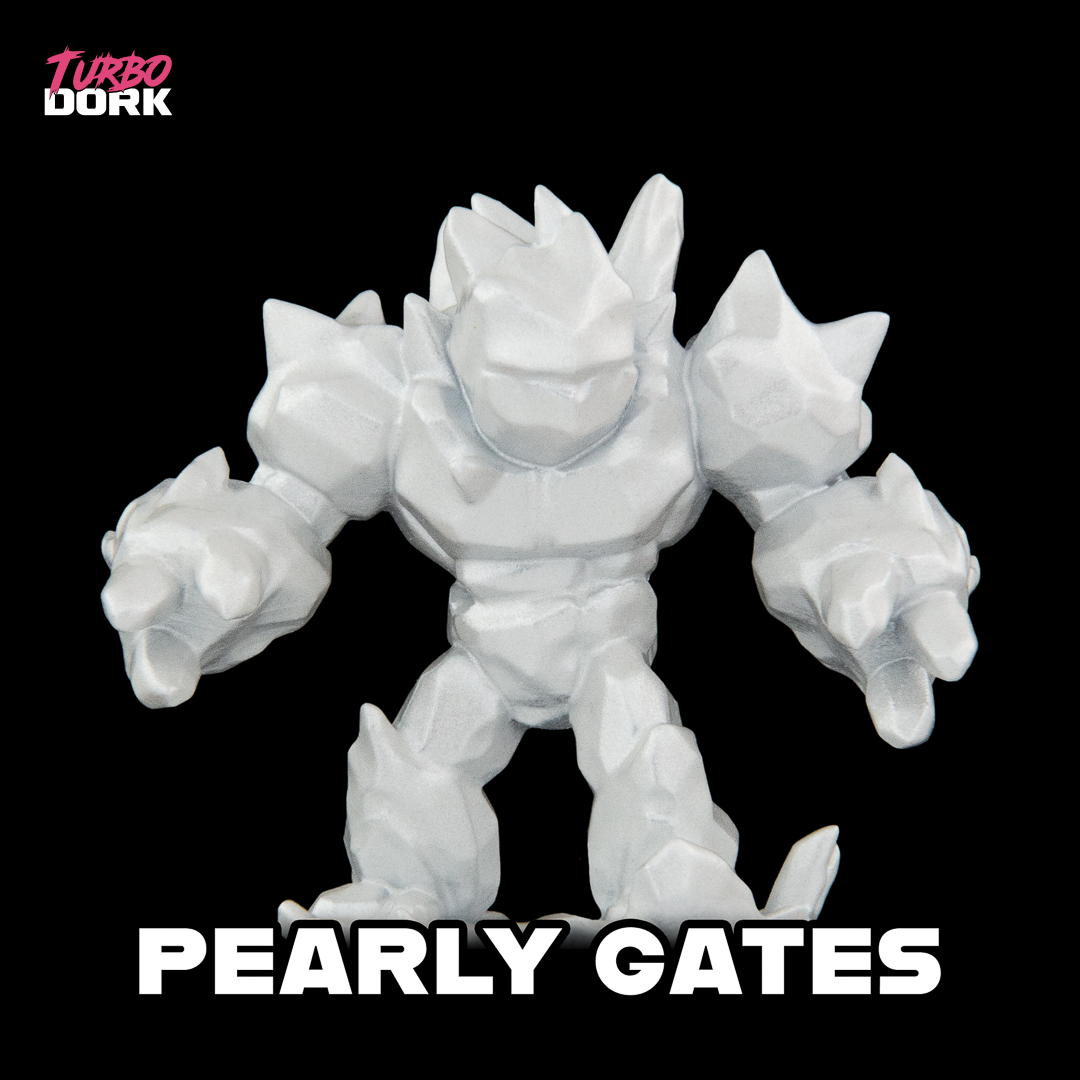 Pearly Gates Metallic Acrylic Paint 22ml Bottle color swatch