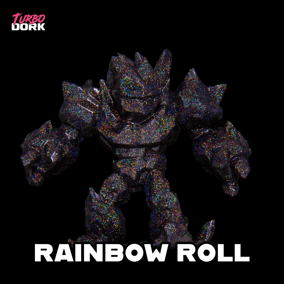 Rainbow Roll TurboShift Acrylic Paint 22ml Bottle color swatch