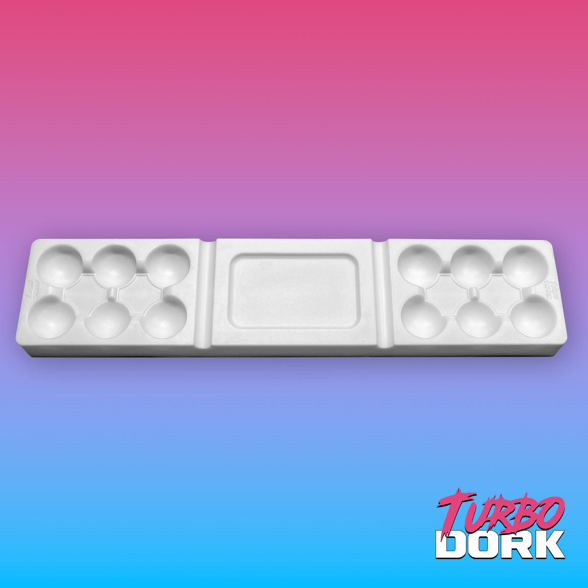 Large White Non-Stick Silicone Dry Palette