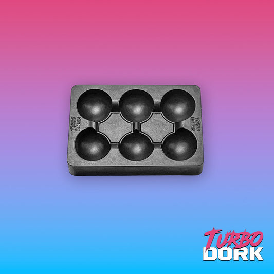 Small Black Non-Stick Silicone Dry Palette