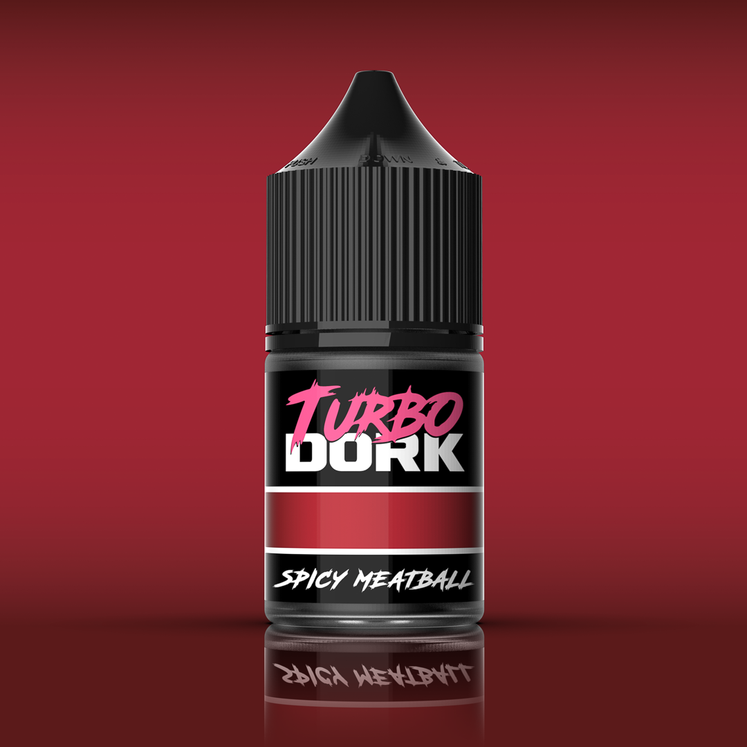 Spicy Meatball Metallic Acrylic Paint 22ml Bottle color swatch