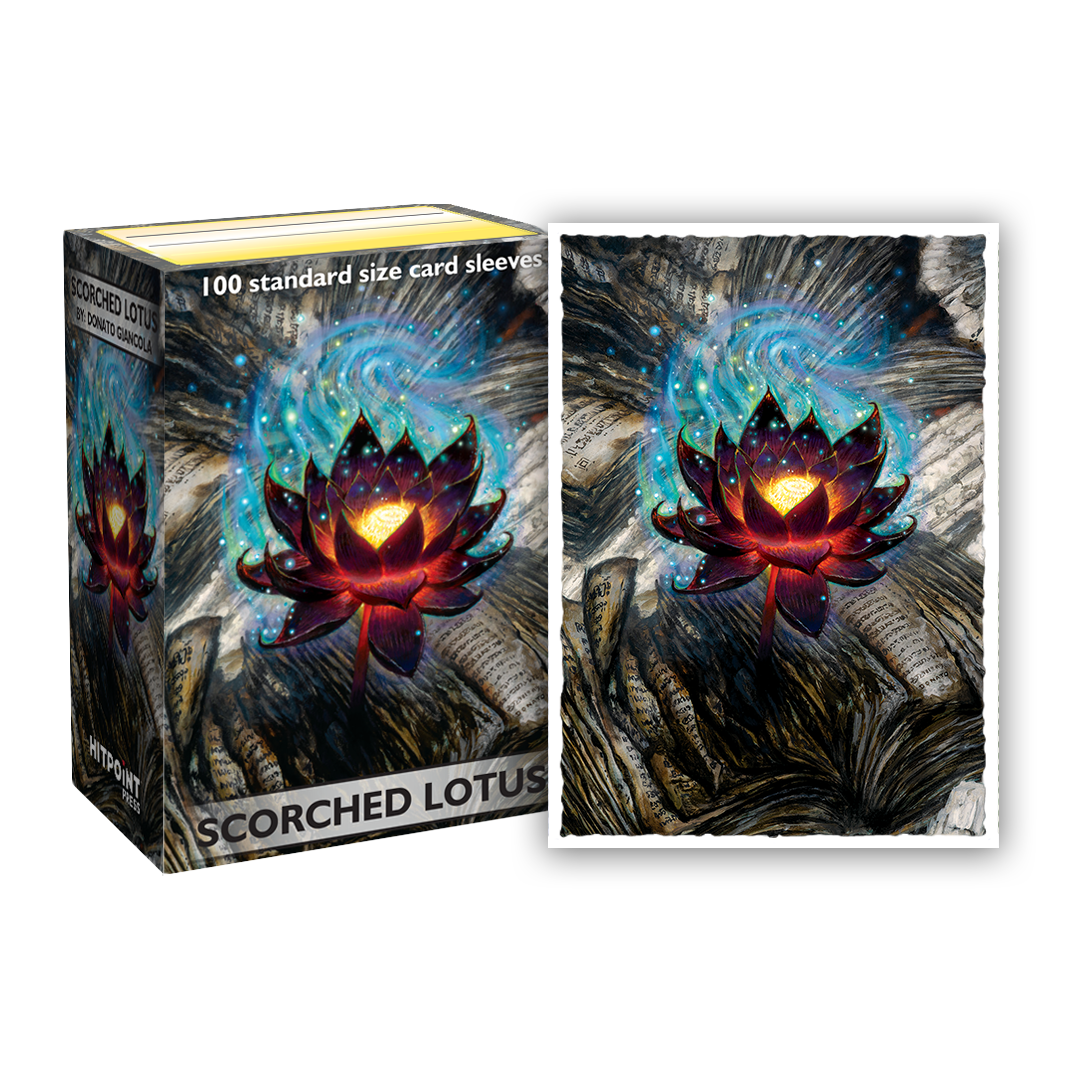 Dragon Shield Matte Sleeves - Scorched Lotus (Donato Giancola)